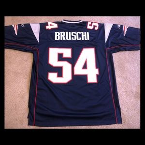 New England Patriots Bruschi Jersey Reebok